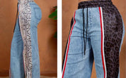 Leopard Beige Jean
