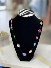 Cristals and beads necklace - Ari Belle Estilos