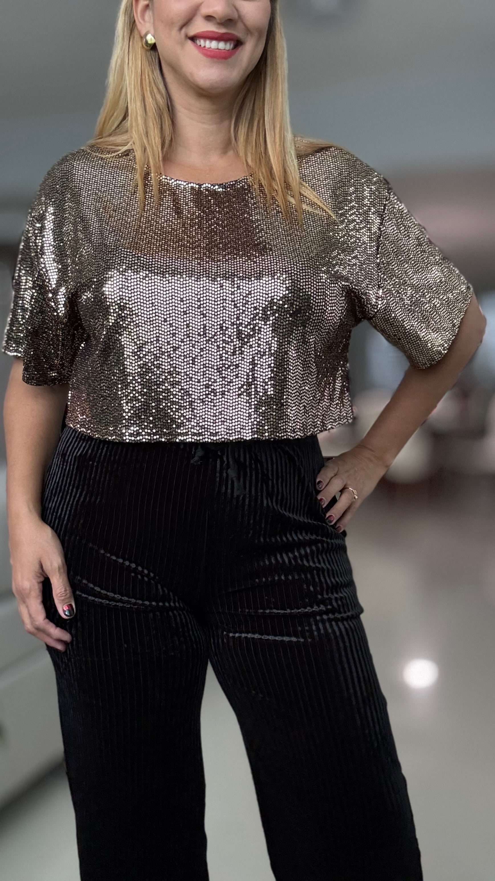 Ribbed Velvet Pants