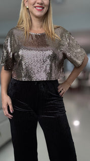 Ribbed Velvet Pants