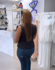 Vest Top Black - Ari Belle Estilos