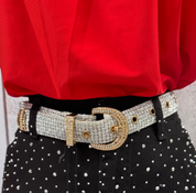 Rhinestones Belt