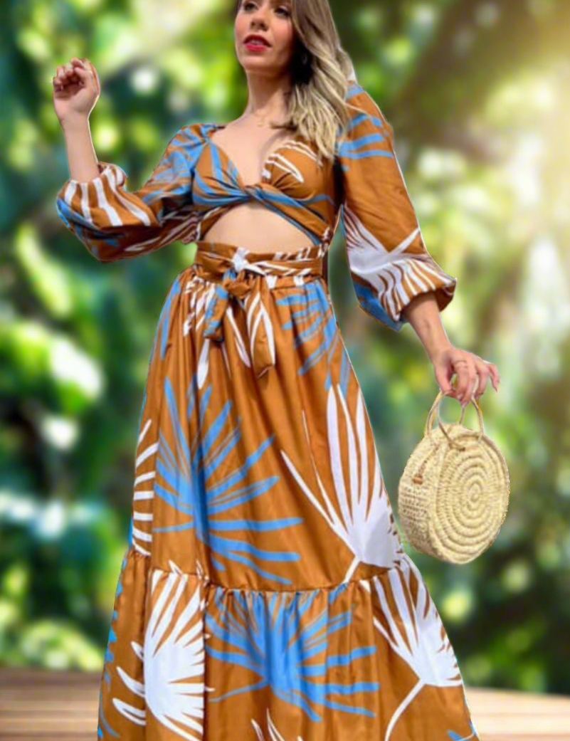 Bianca Maxi Dress - Ari Belle Estilos