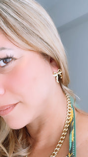 Lazitos coquette earrings - Ari Belle Estilos