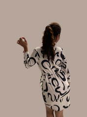 Graffiti Dress - Ari Belle Estilos