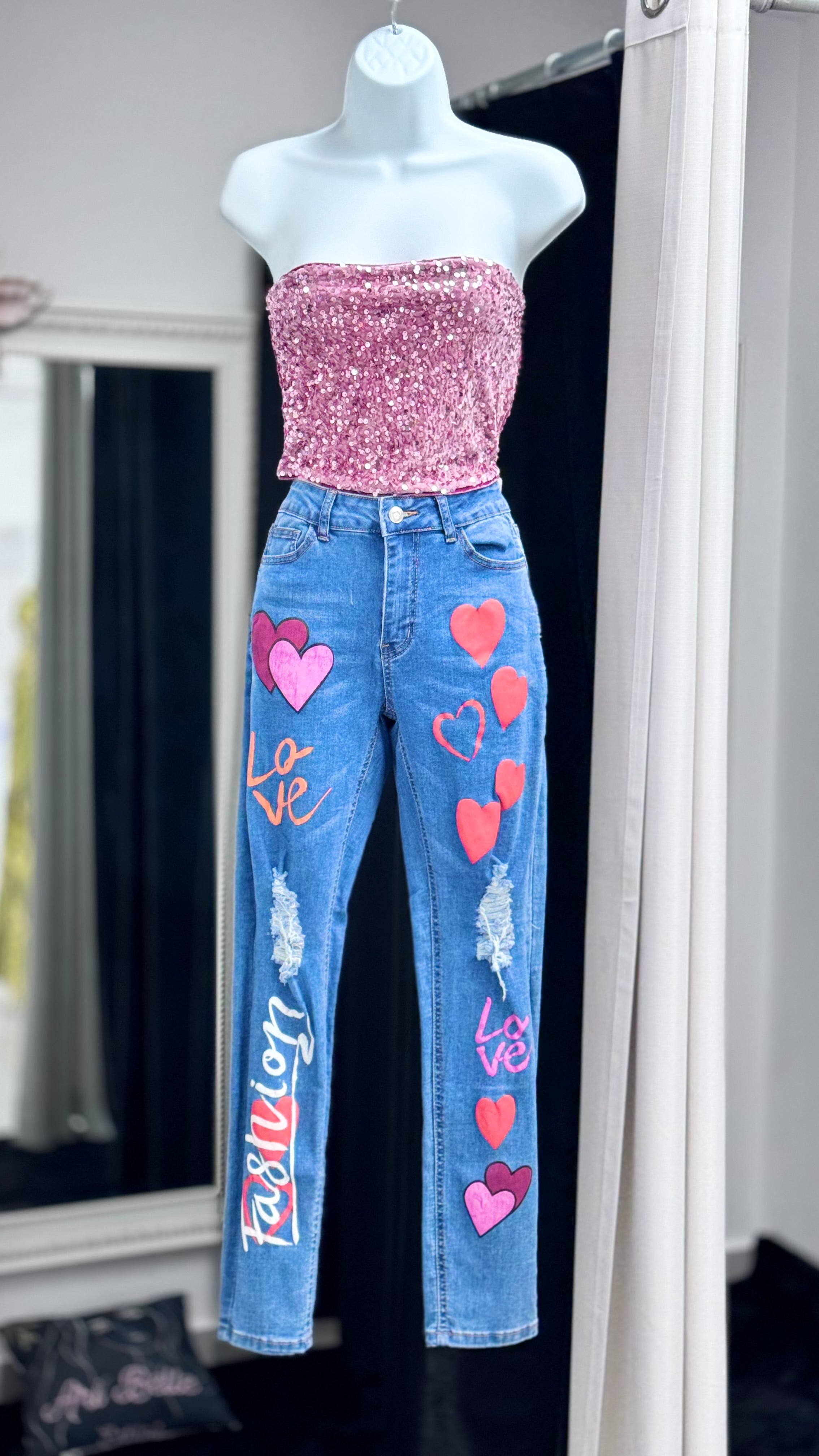 Fashion Love Jeans - Ari Belle Estilos