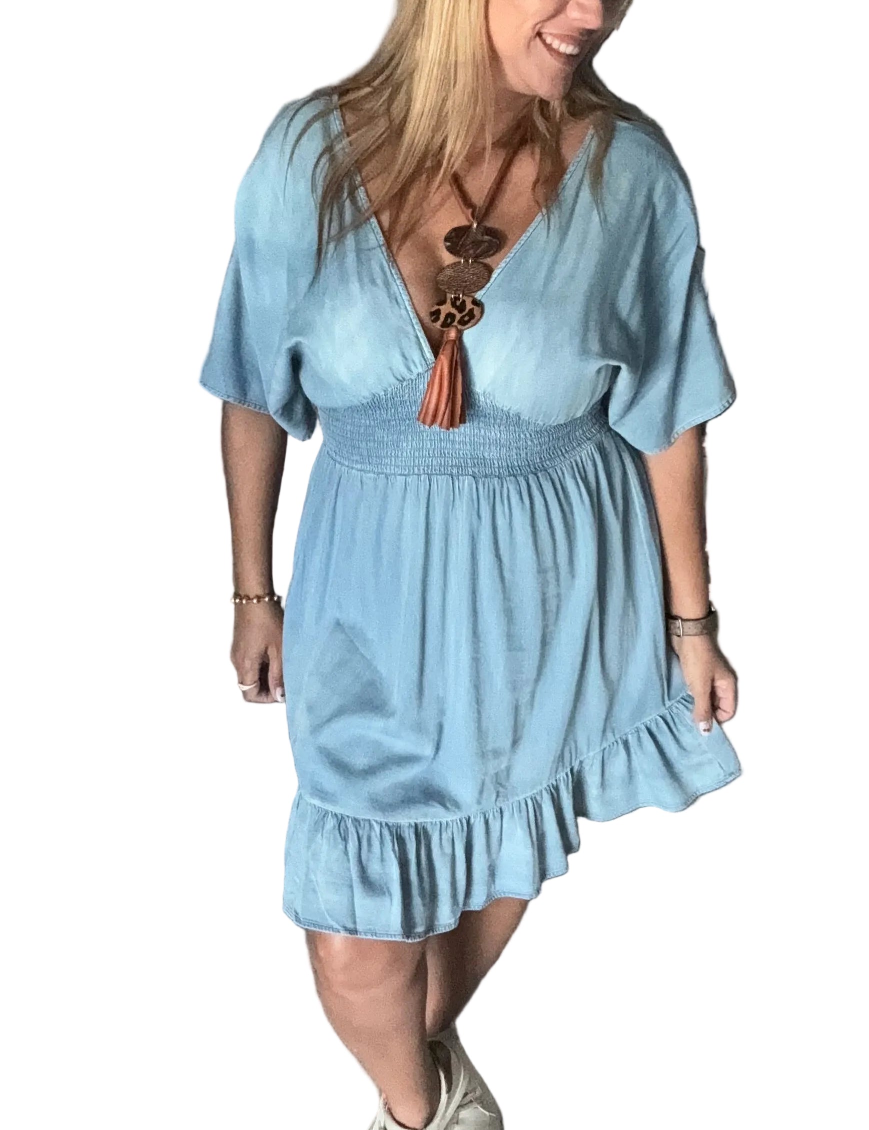 Tencel dress - Ari Belle Estilos