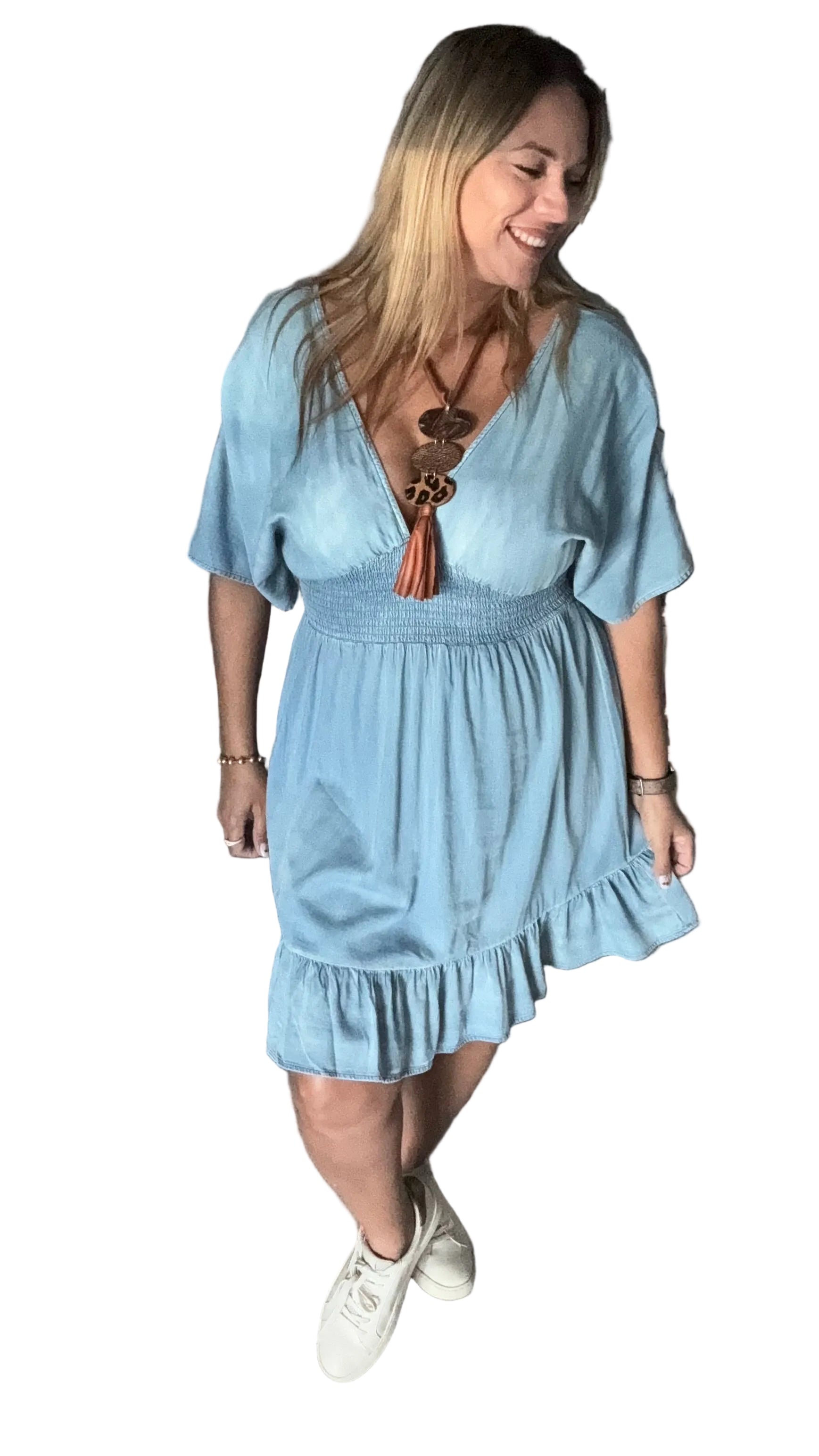Tencel dress - Ari Belle Estilos