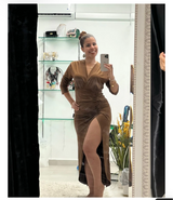 Canela Long Dress