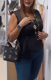 Vest Top Black - Ari Belle Estilos