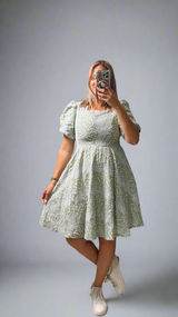 Mint Lady Dress
