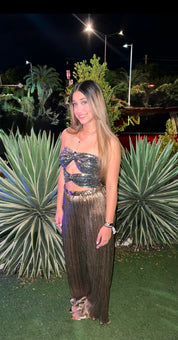 Sequins Twist Top - Ari Belle Estilos