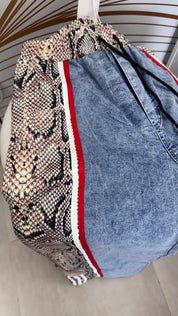 Leopard Beige Jean