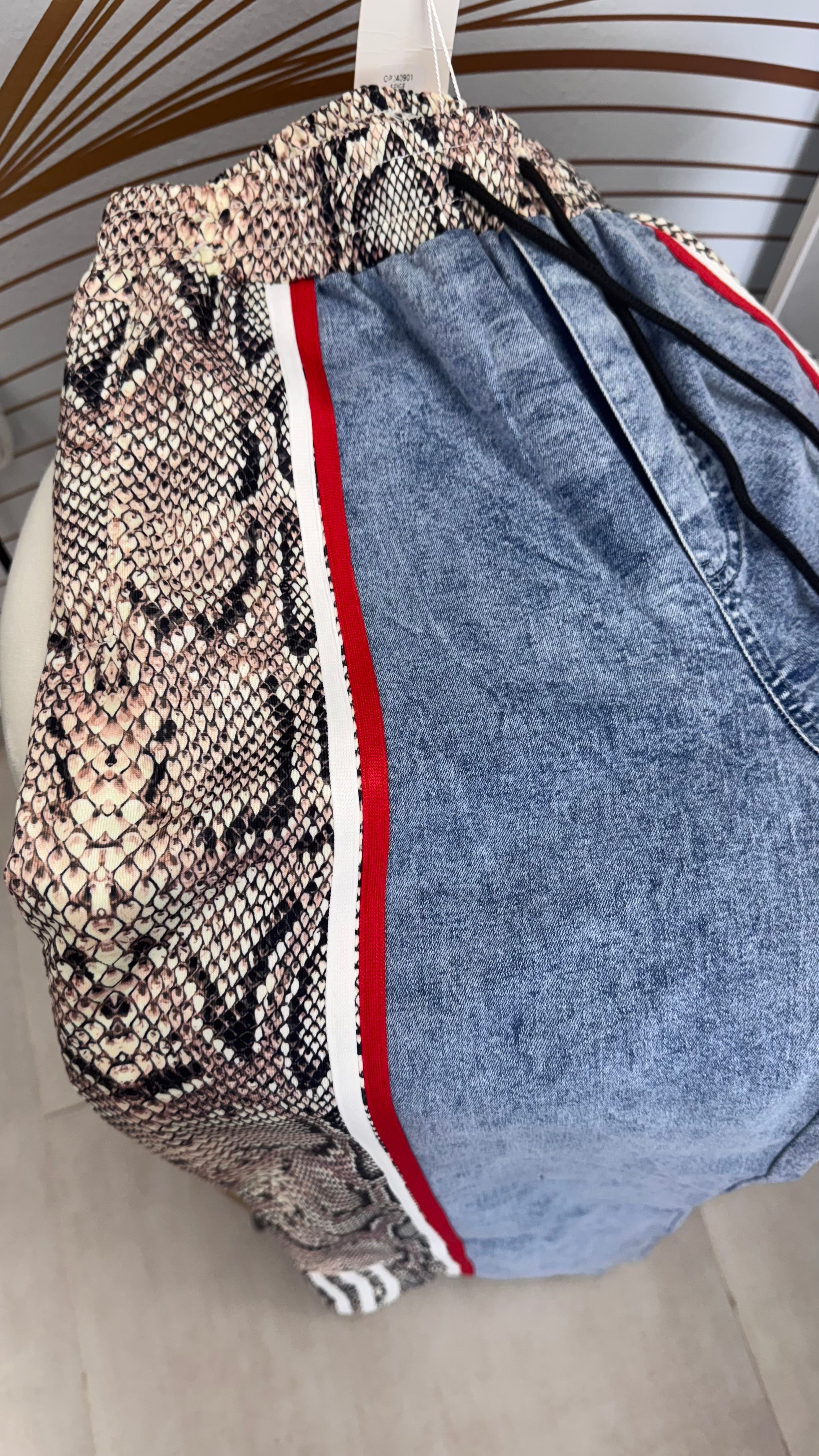 Leopard Beige Jean