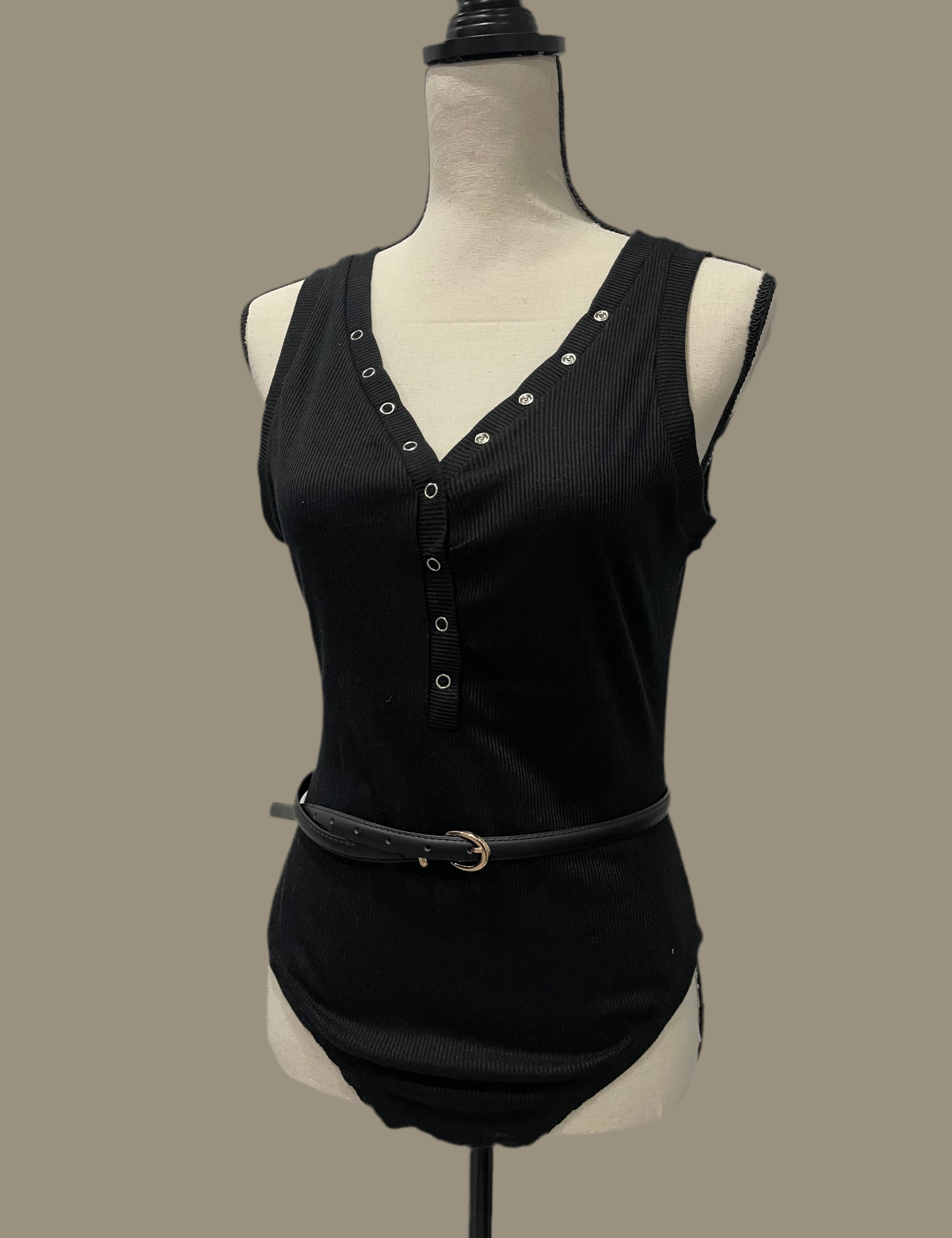 Miss Black Bodysuit - Ari Belle Estilos