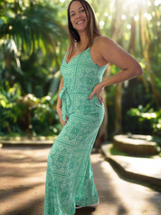 Green Tea Jumpsuit - Ari Belle Estilos