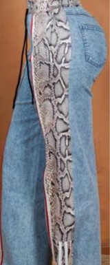 Leopard Beige Jean