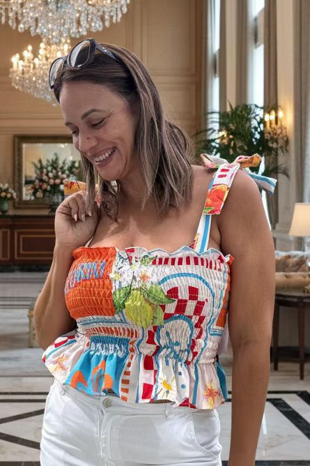 Isleta lime Top - Ari Belle Estilos