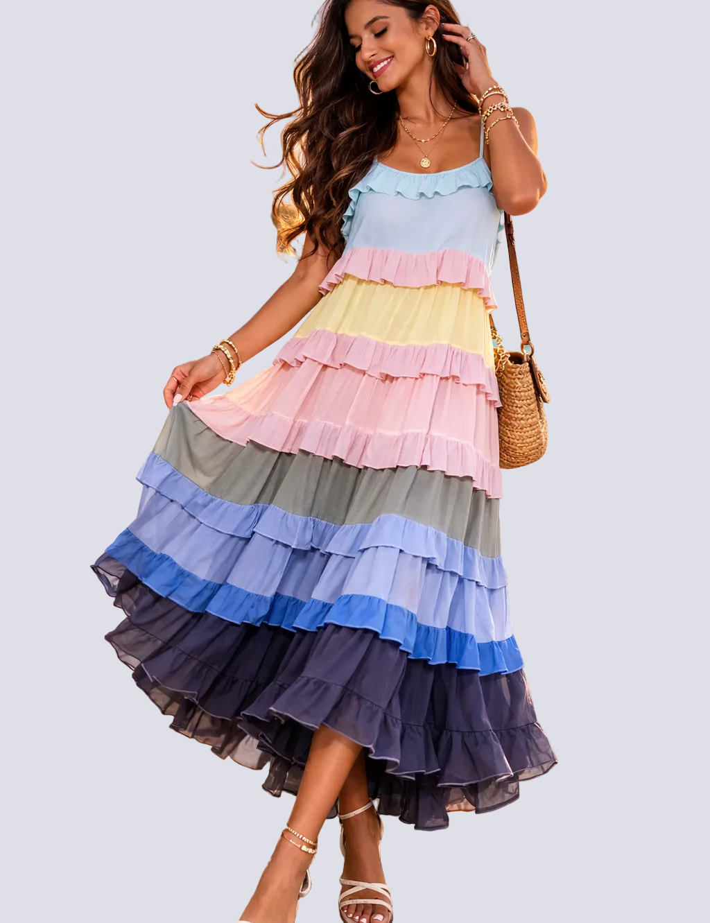 Italia Maxi Dress - Ari Belle Estilos