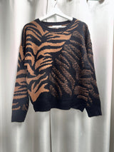 Animal Print Sweater