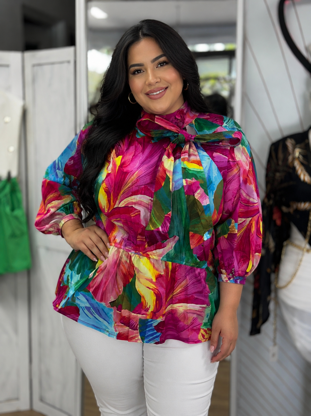 Elegant blouse (plus)