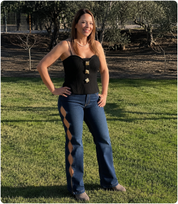 Carolina Wide Jean - Ari Belle Estilos