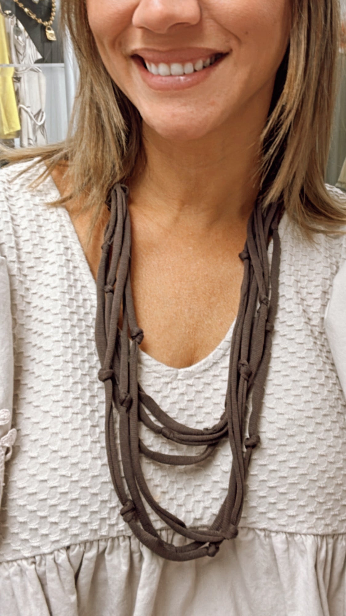 Summer Scarf Necklace