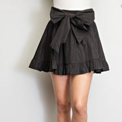 Black Mini Skirt - Ari Belle Estilos