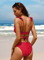 Ruffle bikini - Ari Belle Estilos