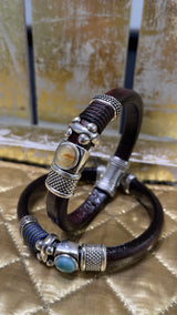 Urban style stone bracelet