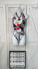Bañador Halter Plus con cordones