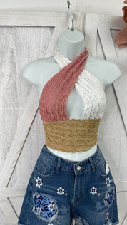 Candy Halter Top - Ari Belle Estilos