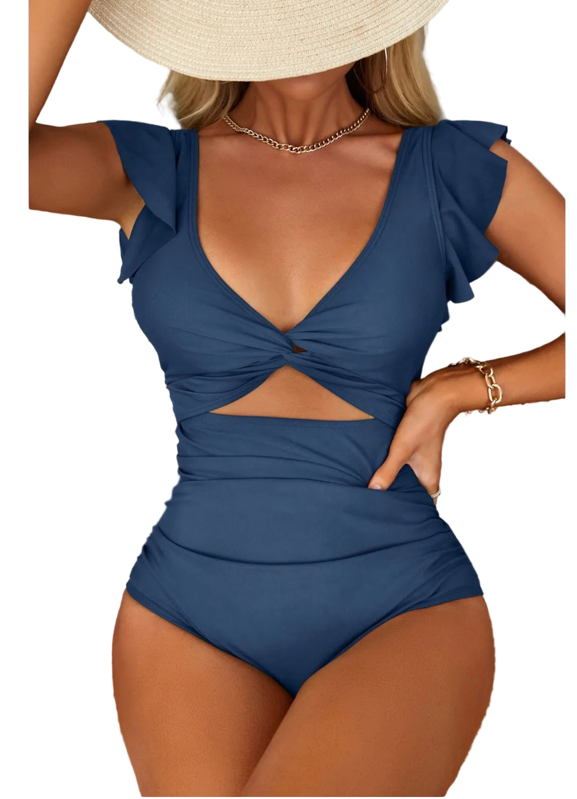 Twist Swimsuit - Ari Belle Estilos