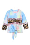 Leopard Tie Dye blouse - Ari Belle Estilos