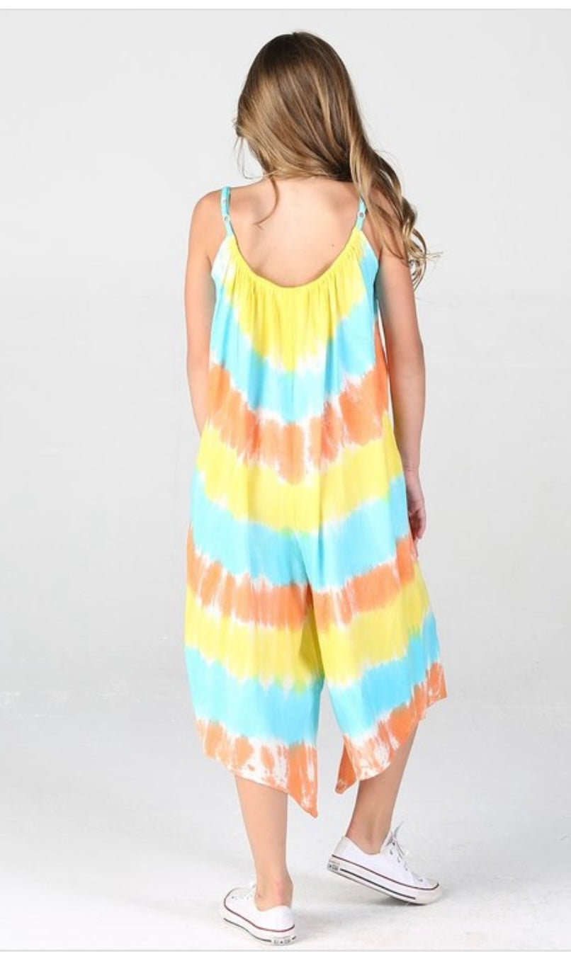 Tie Dye Jumpsuit - Ari Belle Estilos