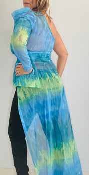 Tie Dye One Shoulder - Ari Belle Estilos