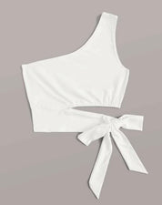 Cutout one shoulder - Ari Belle Estilos