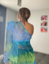 Tie Dye One Shoulder - Ari Belle Estilos