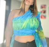 Tie Dye One Shoulder