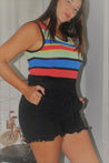 Crop Top Multi - Ari Belle Estilos