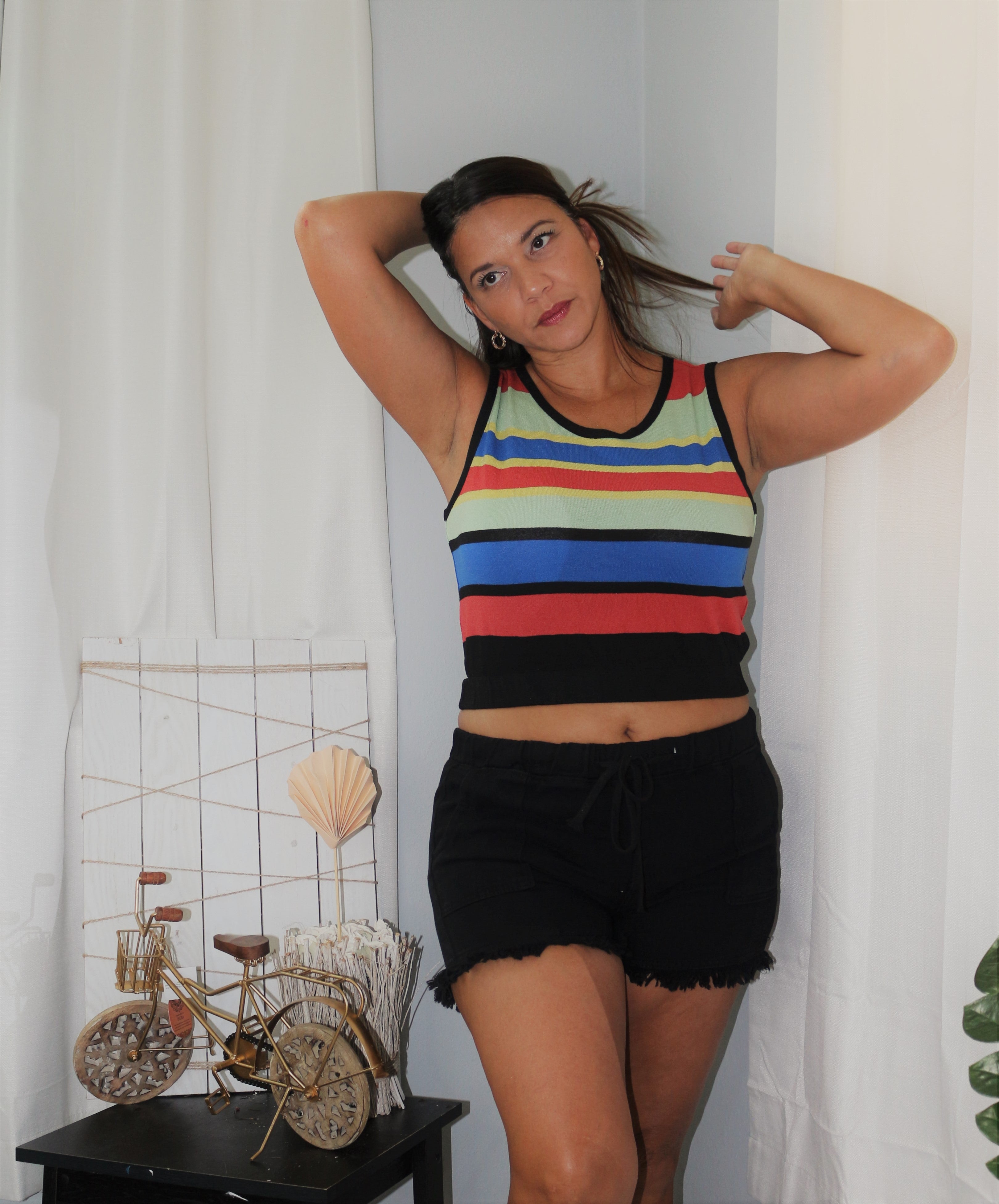 Crop Top Multi - Ari Belle Estilos