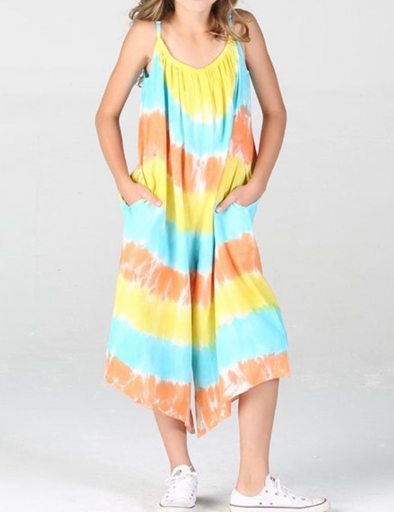 Tie Dye Jumpsuit - Ari Belle Estilos