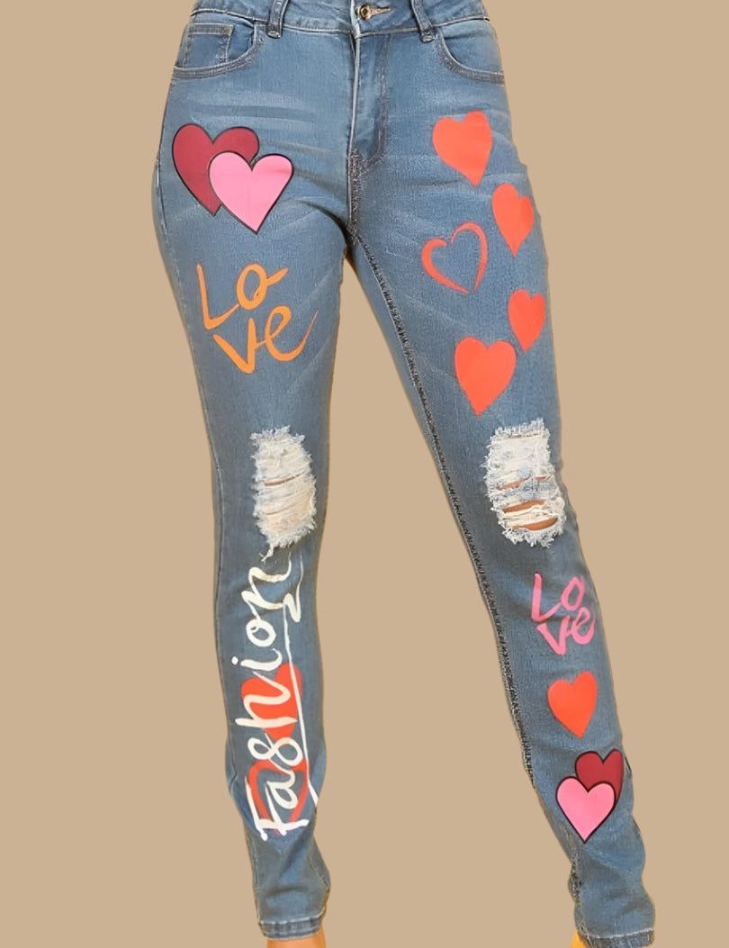 Fashion Love Jeans - Ari Belle Estilos