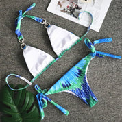 Blue Shell Bikini - Ari Belle Estilos
