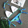 Blue Shell Bikini - Ari Belle Estilos