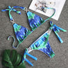 Blue Shell Bikini - Ari Belle Estilos