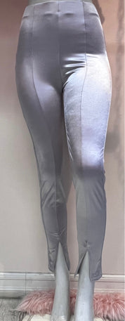 Metallic leggings - Ari Belle Estilos
