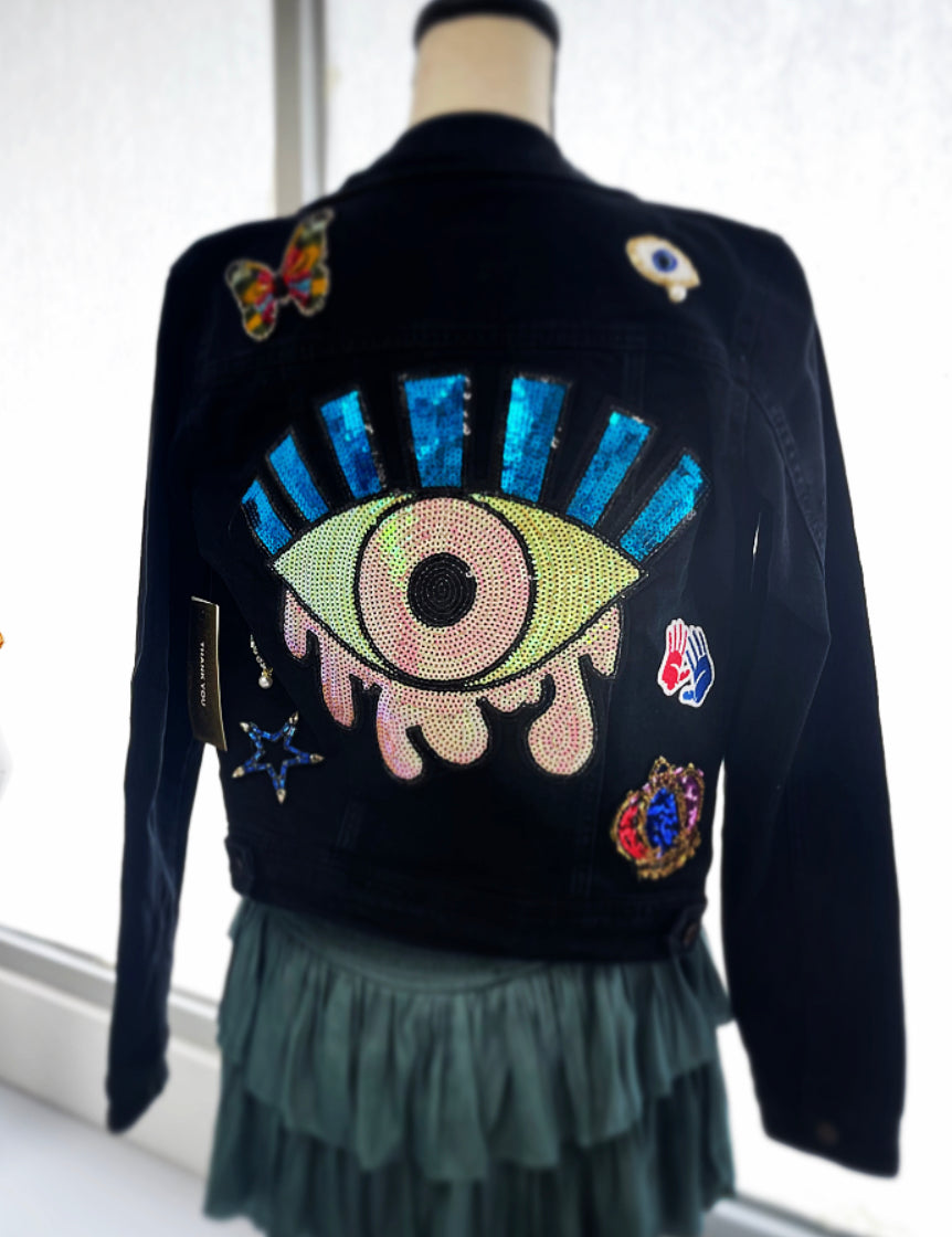 Denim Jacket - Ari Belle Estilos