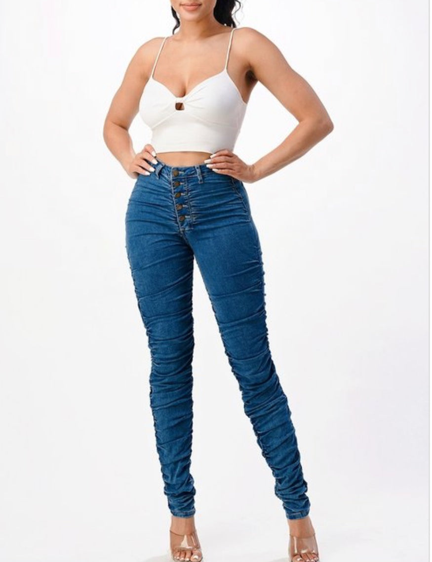 Denim Skinny Jean - Ari Belle Estilos