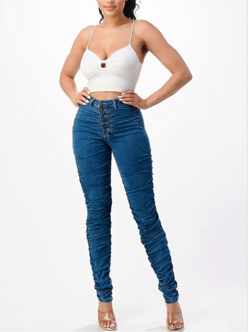 Denim Skinny Jean - Ari Belle Estilos